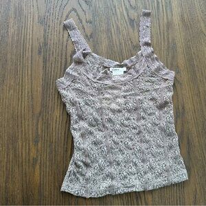 NWT Subdued Lace Top